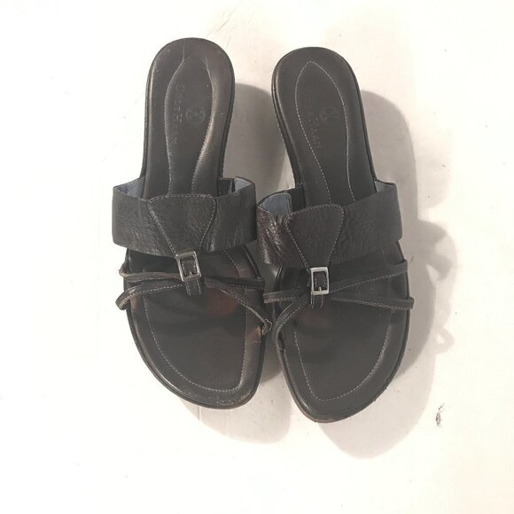 NIKE Women ColeHaan Leather Dress Heels - Picture 2 of 7